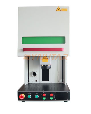 পোর্টেবল জুয়েলারী লেজার খোদাই মেশিন 50W / 30W ফাইবার লেজার মার্কার