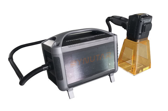 যথার্থ ফাইবার লেজার ধাতব চিহ্নিতকরণ মেশিন 20Khz-100Khz হ্যান্ডহেল্ড লেজার খোদাইকারী