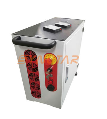 হ্যান্ডহেল্ড ধাতব মরিচা অপসারণ লেজার 50Hz ফাইবার লেজার পরিষ্কার সরঞ্জাম