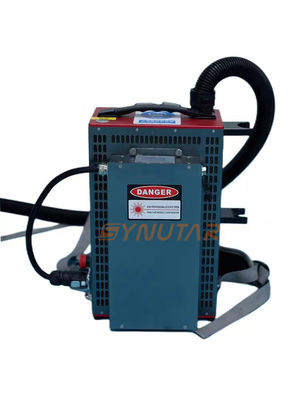 ধাতু ছোট হ্যান্ডহেল্ড লেজার ক্লিনিং মেশিন 2000W জল শীতল সিস্টেম