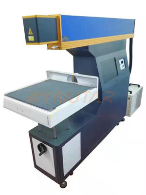 300mm*300mm চিহ্নিতকরণ এলাকা 3 অক্ষ গতিশীল CO2 লেজার চিহ্নিতকরণ মেশিন 0.01mm ন্যূনতম লাইন প্রস্থ সঙ্গে
