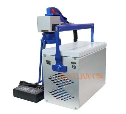 0.01mm লাইন এবং 0.2mm অক্ষর উচ্চতা সঙ্গে যথার্থ ফাইবার লেজার মার্কিং মেশিন