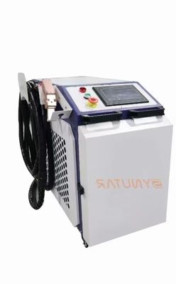 AC220V/50Hz পাওয়ার সাপ্লাই সঠিক ঢালাই জন্য হ্যান্ডহেল্ড লেজার ঢালাই মেশিন