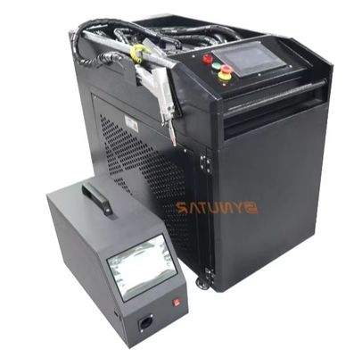 1000W-2000W হ্যান্ডহেল্ড লেজার ওয়েল্ডার সামঞ্জস্যযোগ্য ওয়েল্ডিং গভীরতা এবং স্পন্দন সহ